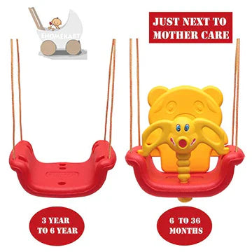 INFANT BABY OUTDOOR 3 IN 1 JUMBO SWING SET