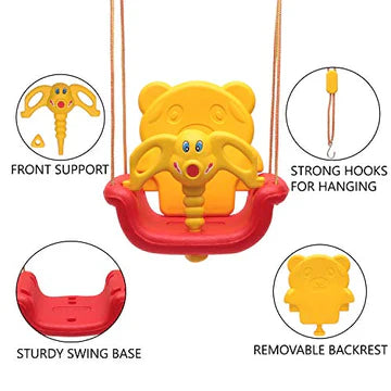 INFANT BABY OUTDOOR 3 IN 1 JUMBO SWING SET