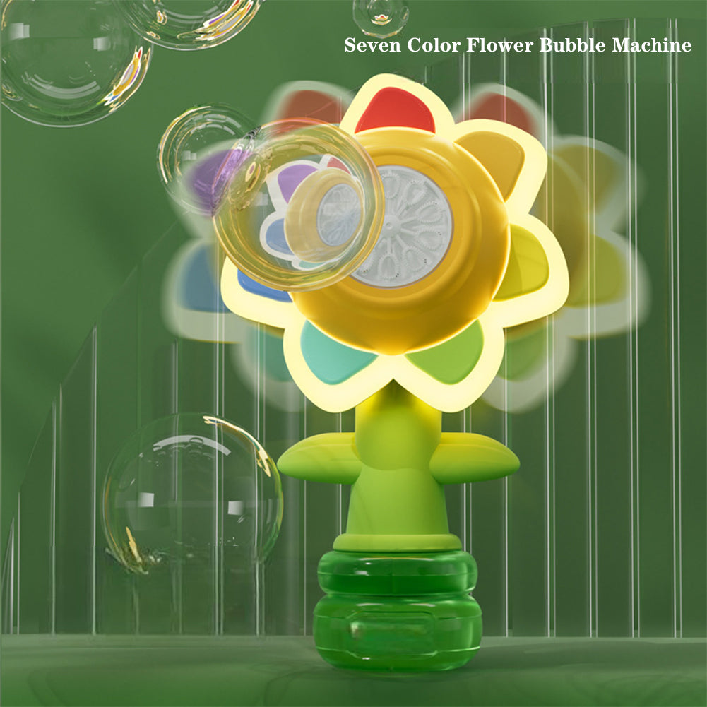 Laminous Flower Bubble Machine