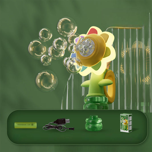Laminous Flower Bubble Machine