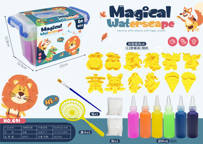 Magic water DIY shape making kit