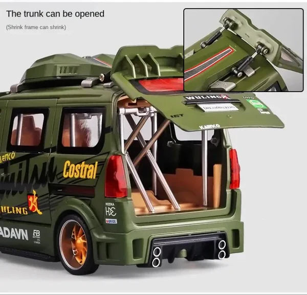Diecast Model Modified Wuling Hongguang