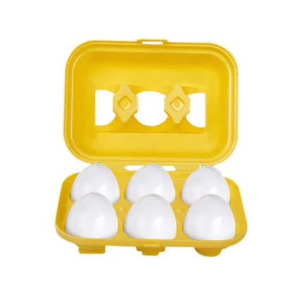 6 Pcs Smart & Shape Matching Eggs Toys For Kids