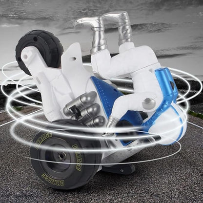 360° Spinning Action Stunt Motorcycle