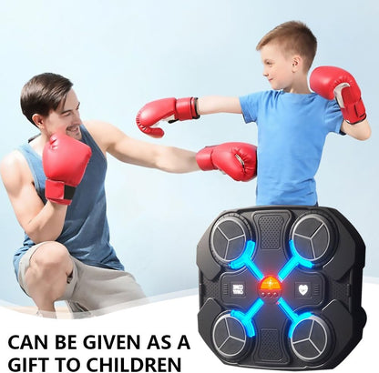 Musical Boxing Target Punch + Boxing Gloves