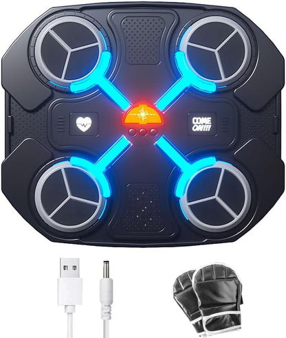 Musical Boxing Target Punch + Boxing Gloves