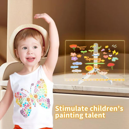 Led Glow Drawing Board for Kids