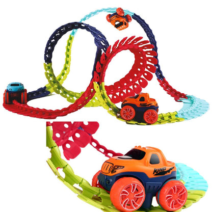 Magnetic Car Racing Track Set