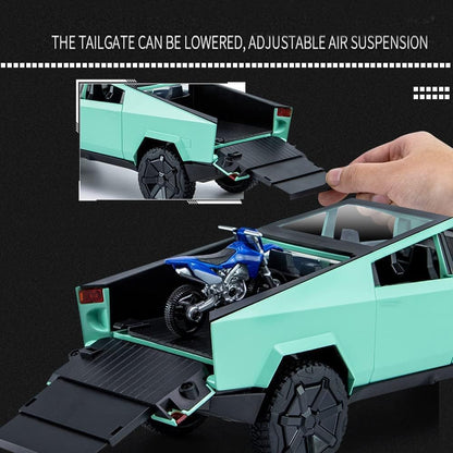1/32 Tesla Cybertruck Pickup Alloy Car