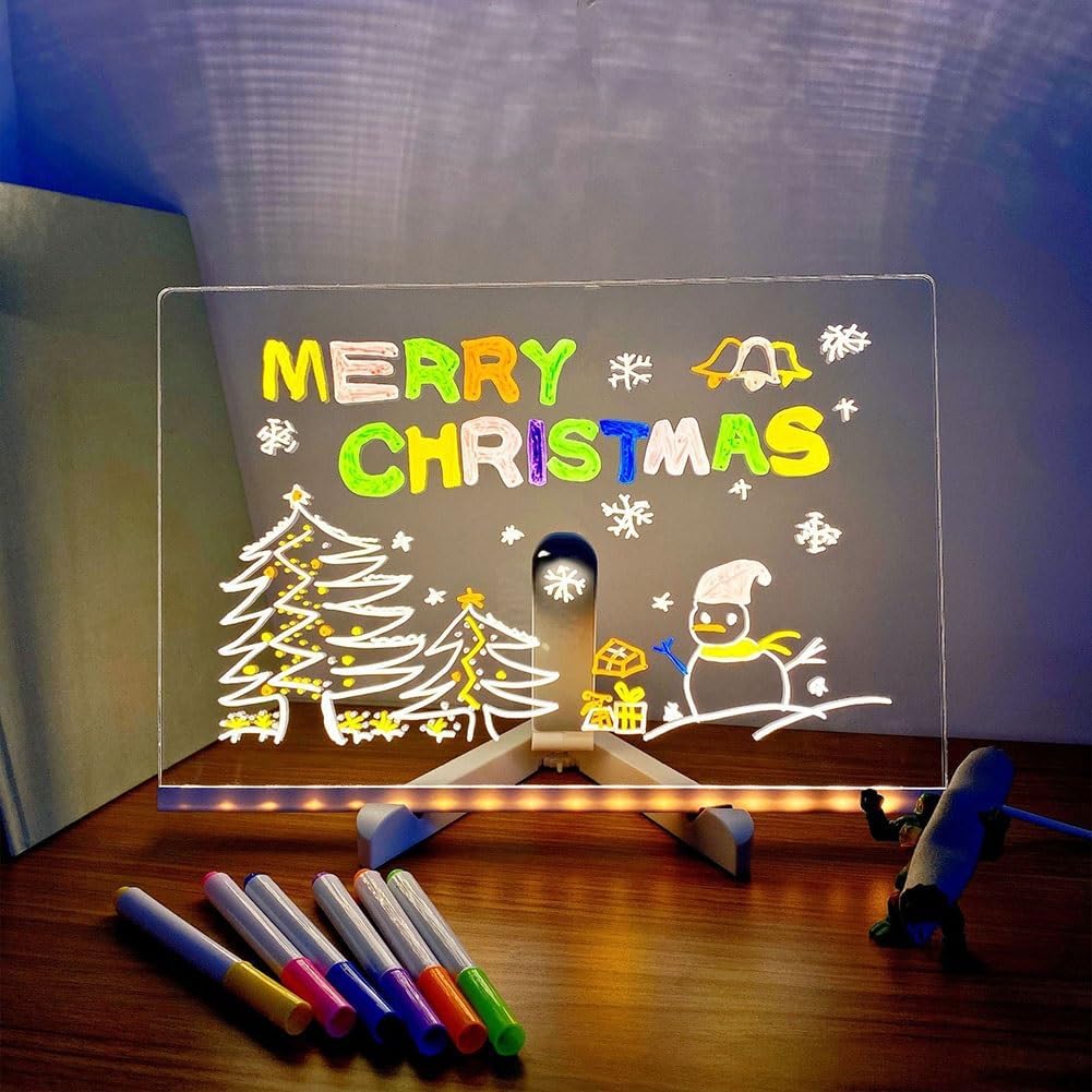Led Glow Drawing Board for Kids