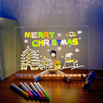 Led Glow Drawing Board for Kids