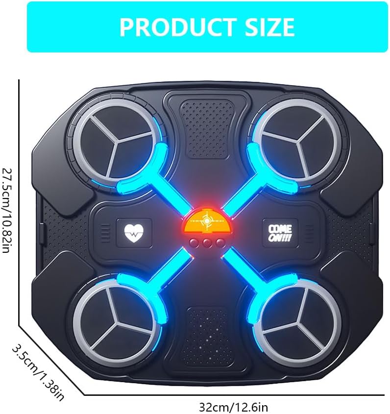 Musical Boxing Target Punch + Boxing Gloves