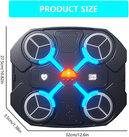 Musical Boxing Target Punch + Boxing Gloves