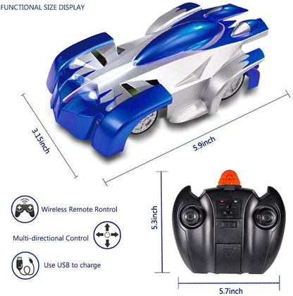 Remote Control Wall Climbing Stunt Toy