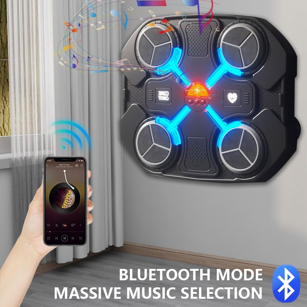 Musical Boxing Target Punch + Boxing Gloves