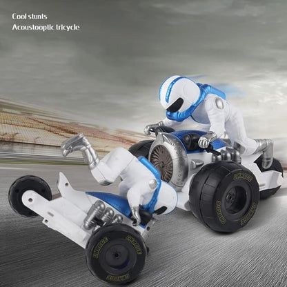 360° Spinning Action Stunt Motorcycle