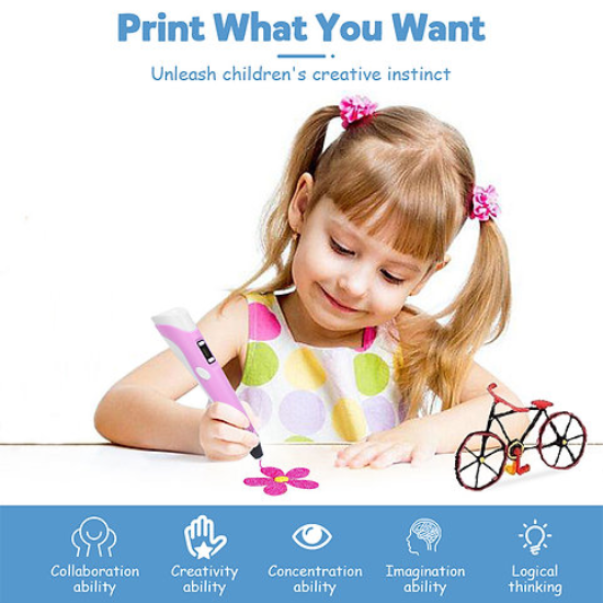 3D Drawing Pen  - Enhance Art and Imagination Skills
