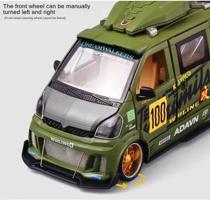 Diecast Model Modified Wuling Hongguang