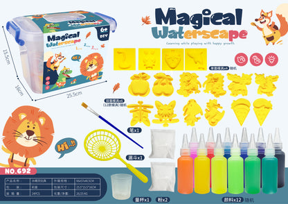 Magic water DIY shape making kit