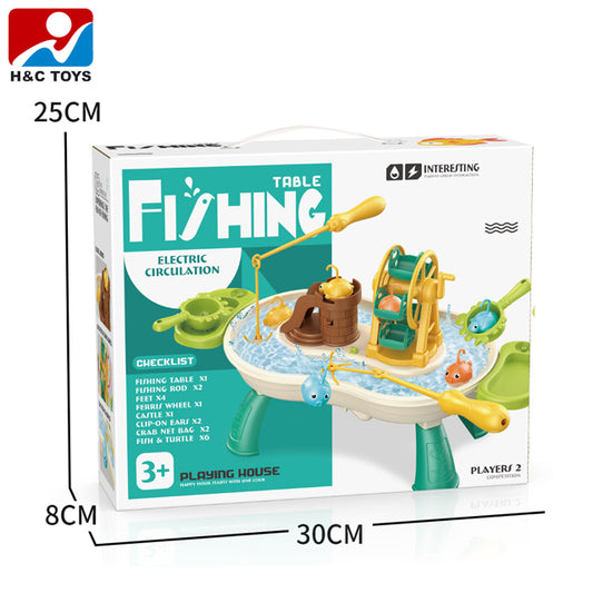 Educational Electric Music Fishing Game Toy