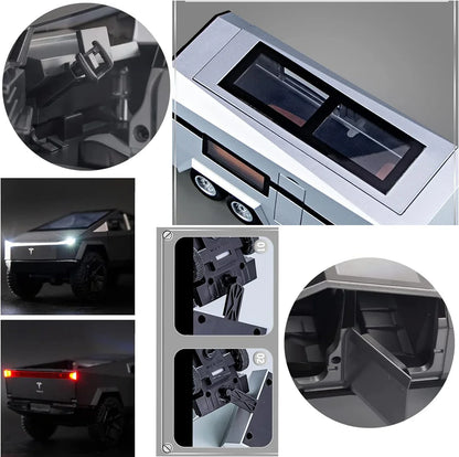 1/32 Tesla Cybertruck Pickup Alloy Car