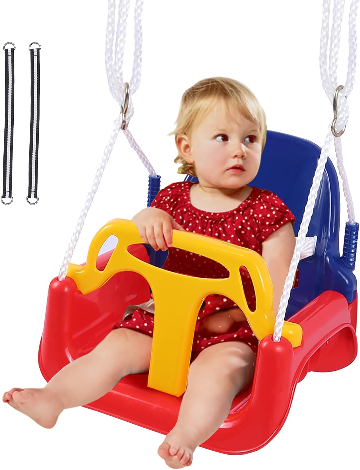 INFANT BABY OUTDOOR 3 IN 1 JUMBO SWING SET
