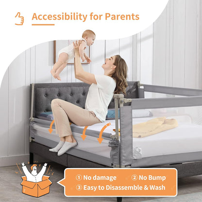 Baby Safety Bed Railing Side
