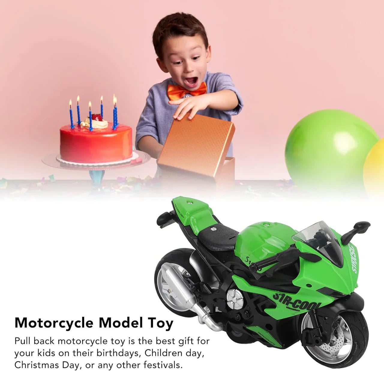 Diecast Motorcycle Model Bike