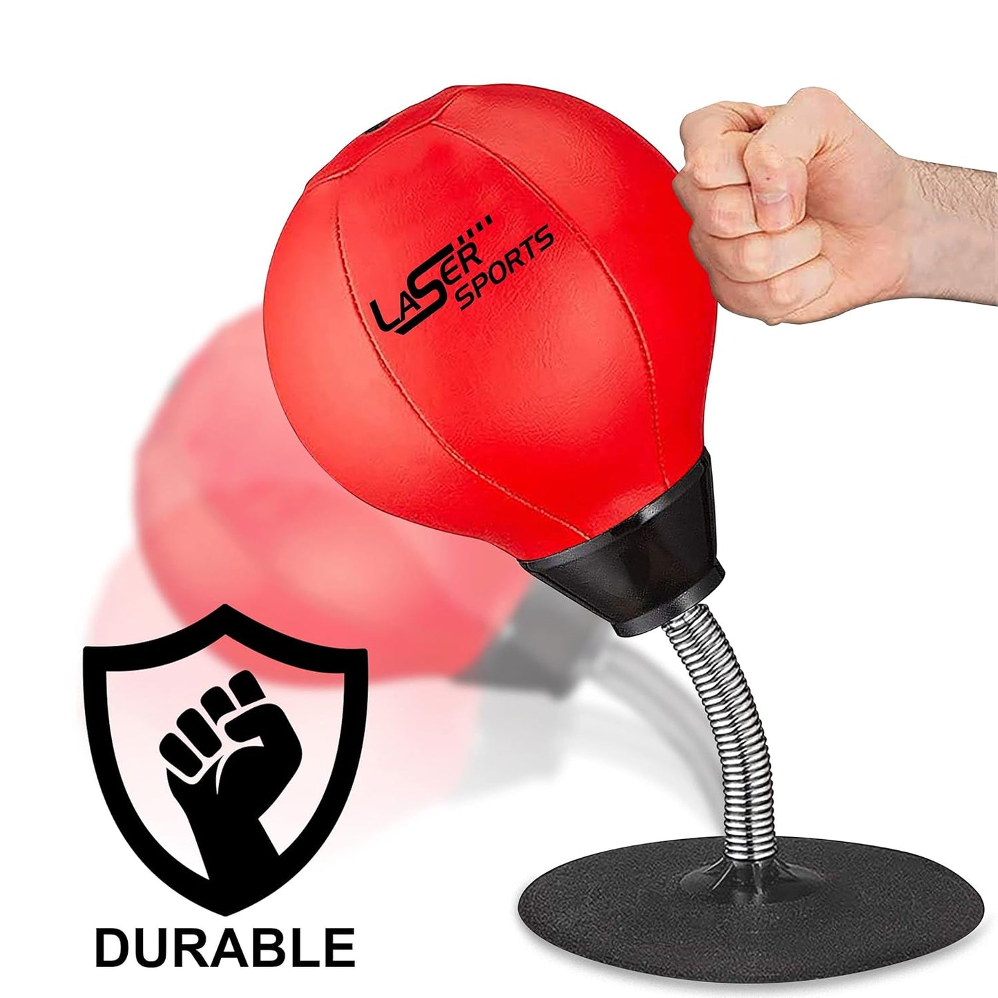 Mini Punching Bag with Stand - Stress Buster for Kids and Adults