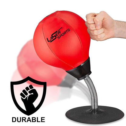Mini Punching Bag with Stand - Stress Buster for Kids and Adults