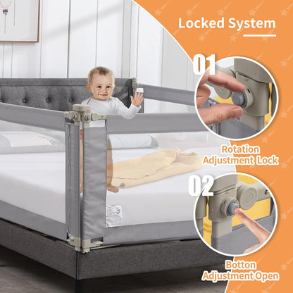 Baby Safety Bed Railing Side
