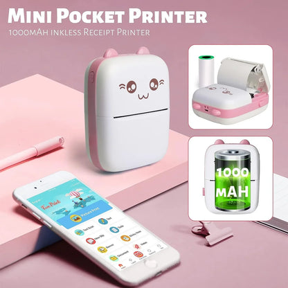 Mini Portable Photo Printer