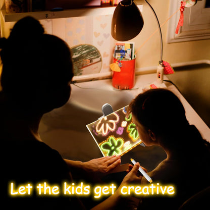 Led Glow Drawing Board for Kids