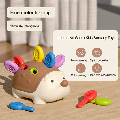 Hedgehog Color Matching Kids Sensory Toys