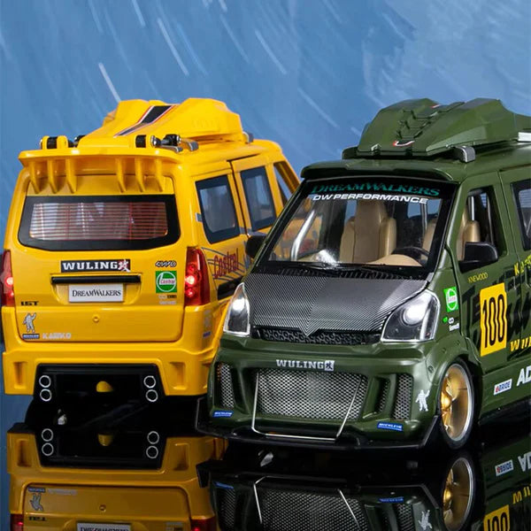 Diecast Model Modified Wuling Hongguang