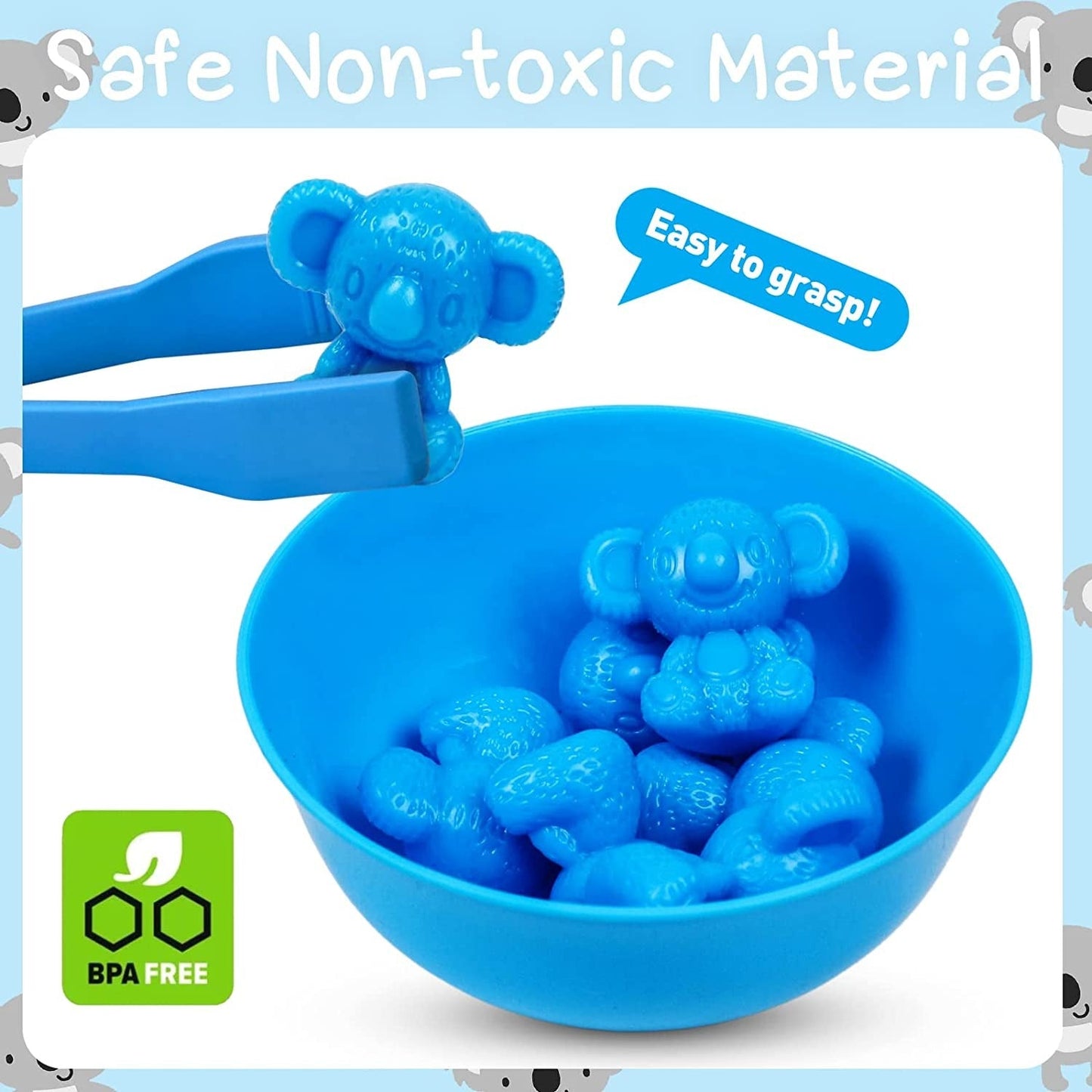 Colorful Sort Counting Bears with Matching Cups