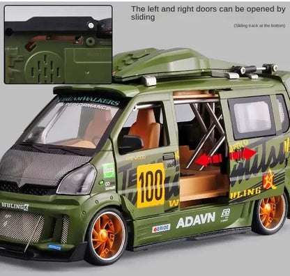 Diecast Model Modified Wuling Hongguang
