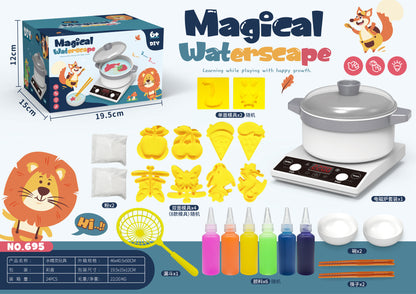 Magic water DIY shape making kit