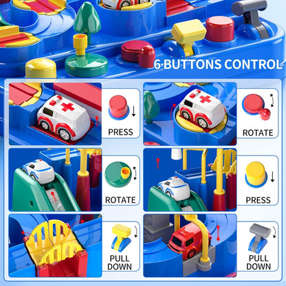 City Adventure Car Track Game (Big Size)