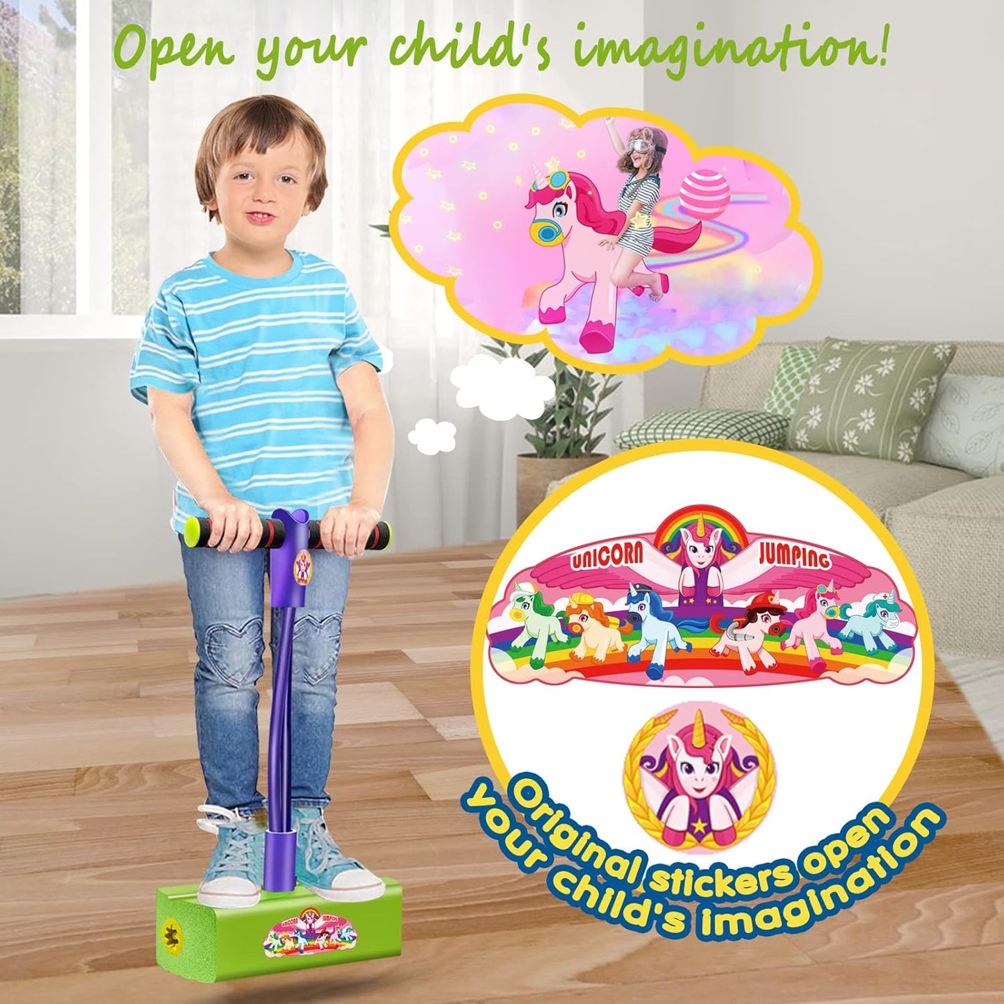 Foam Pogo Stick for Kids – Jump into Joy!