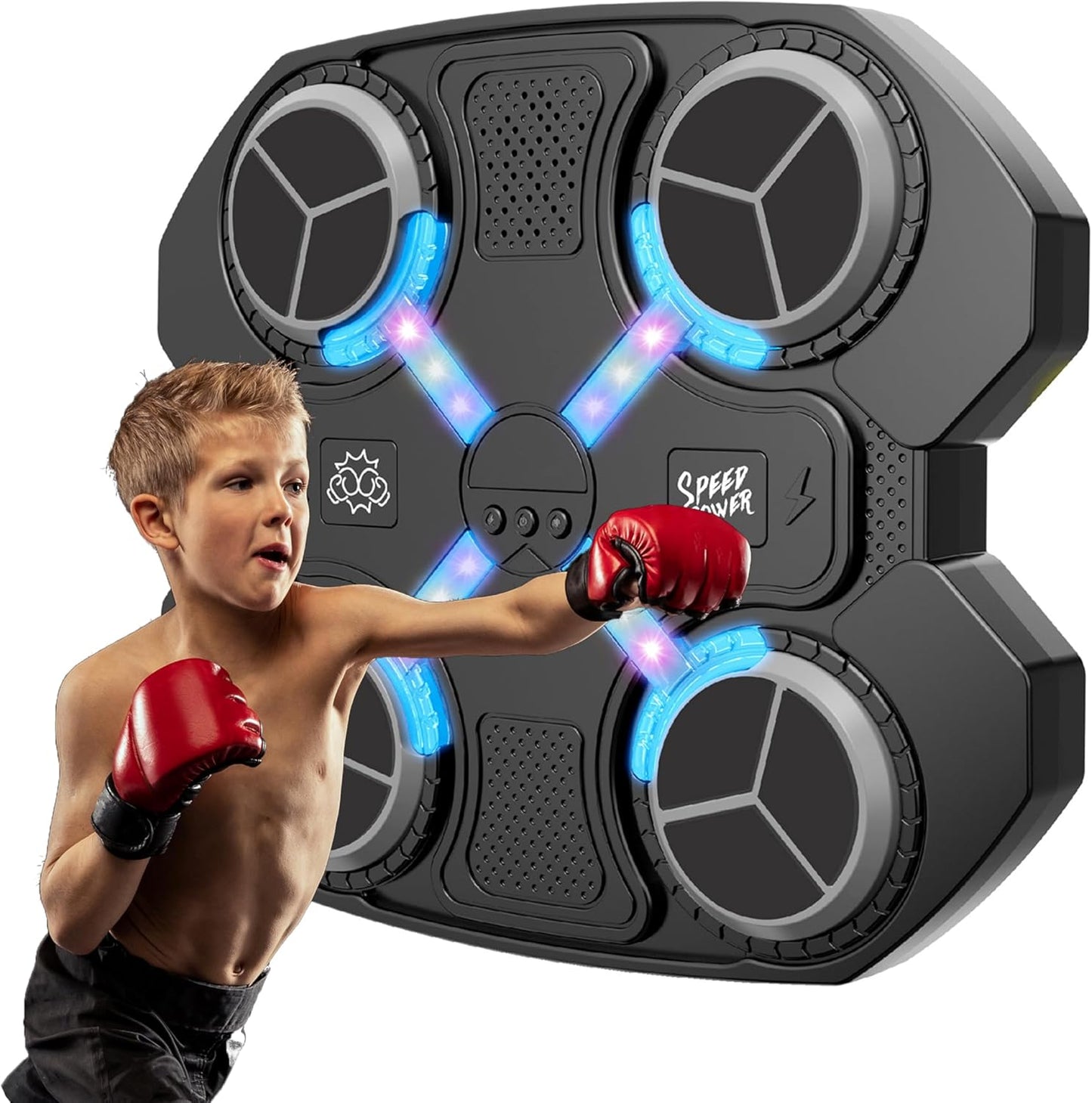 Musical Boxing Target Punch + Boxing Gloves