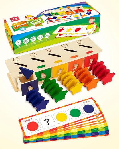 Color Shape Wooden Toys