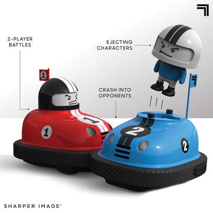 2 RC Bumper Dodging Cars - 2 Player Battle Game