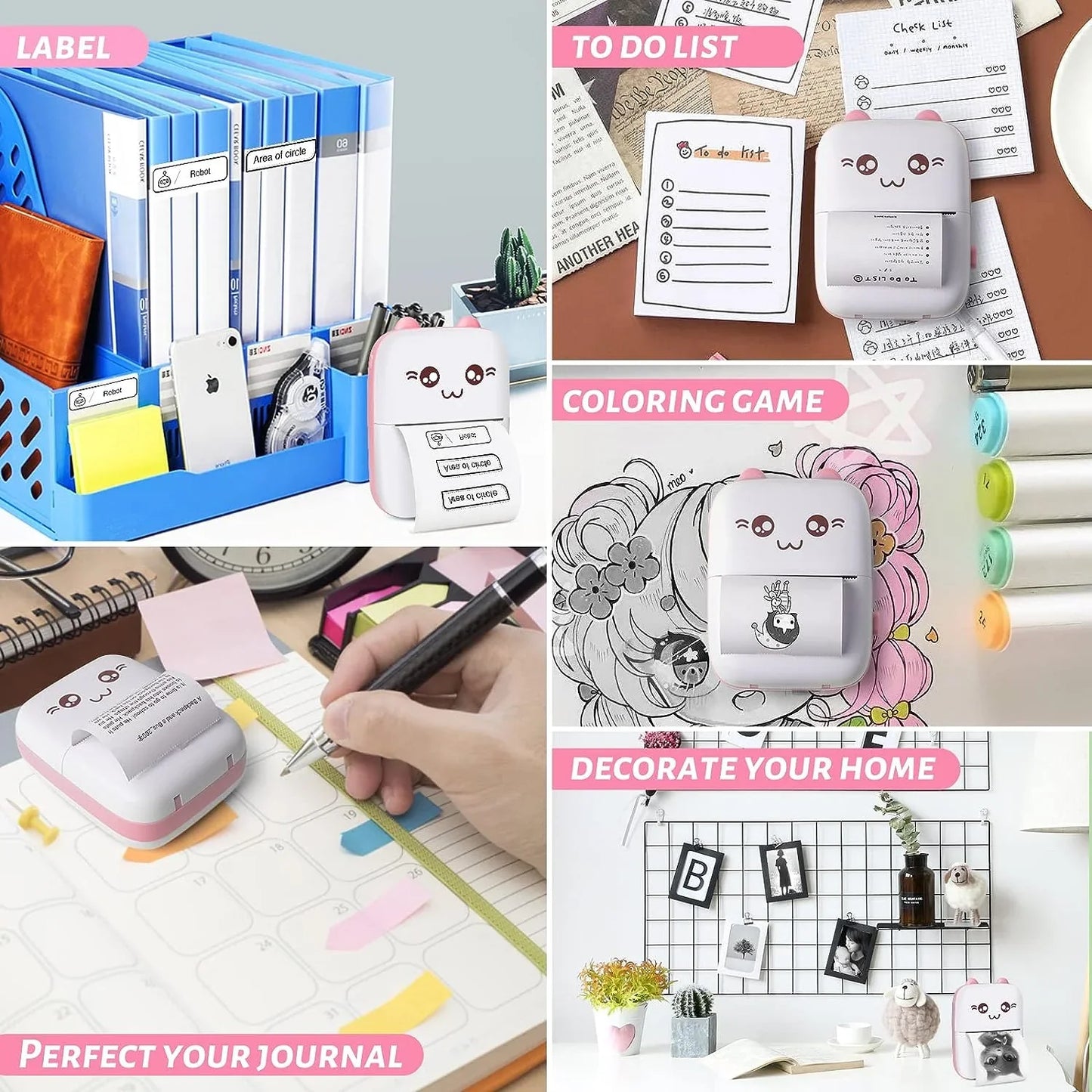 Mini Portable Photo Printer