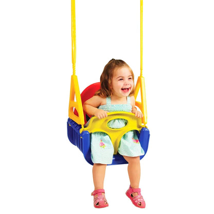 INFANT BABY OUTDOOR 3 IN 1 JUMBO SWING SET