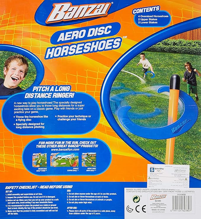 Banzai Aero Disc Horse Shoes