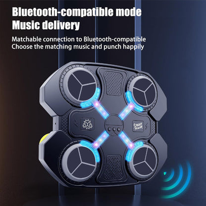 Musical Boxing Target Punch + Boxing Gloves