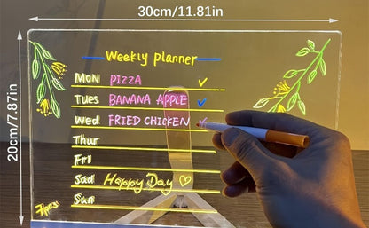 Led Glow Drawing Board for Kids