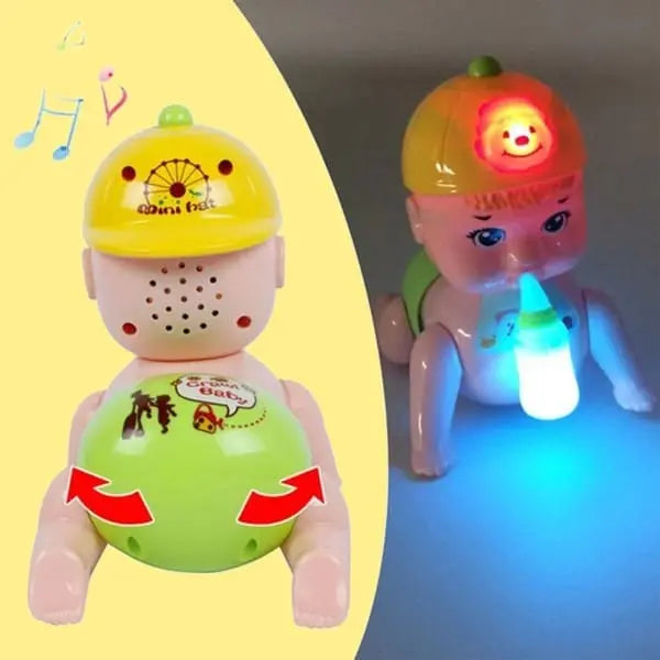 Musical Baby Crawling Toy