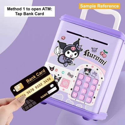 Stella Lou Money Safe Bank With Finger Print Sensor